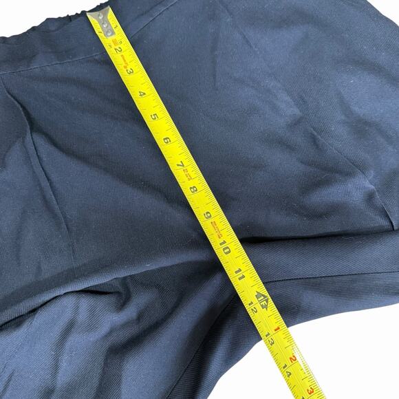 ALLSAINTS Aleida Trouser Pants Pull On Cropped Tapered Black Size 6 - Picture 6 of 11